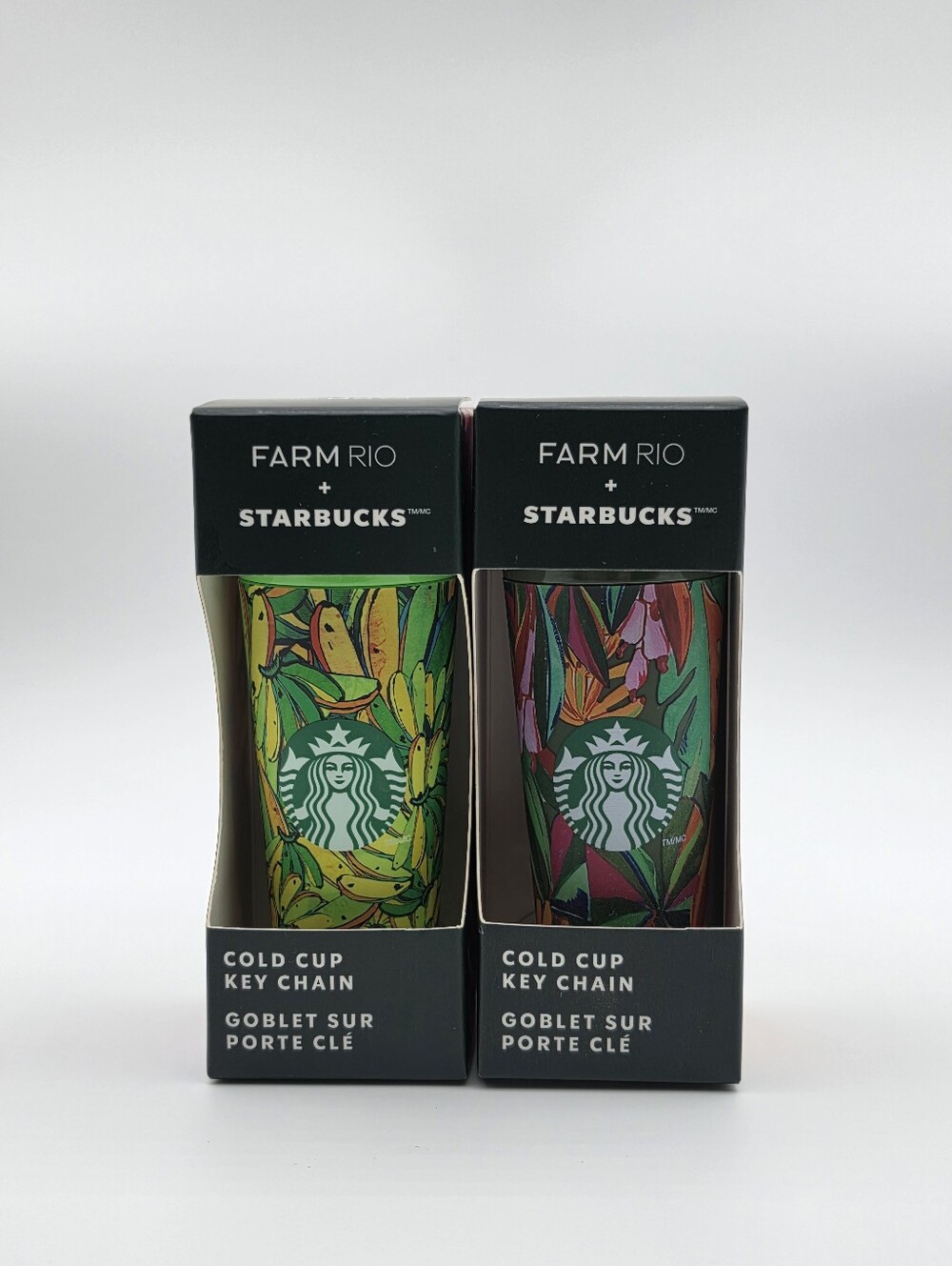 Starbucks Dark Green & Multicolor Boxed Keychain Accessory